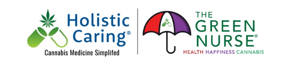 holistic caring & the green nurse logo